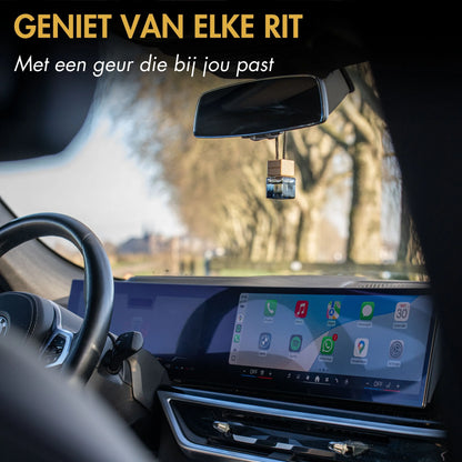 Stijlvolle auto parfum in bmw